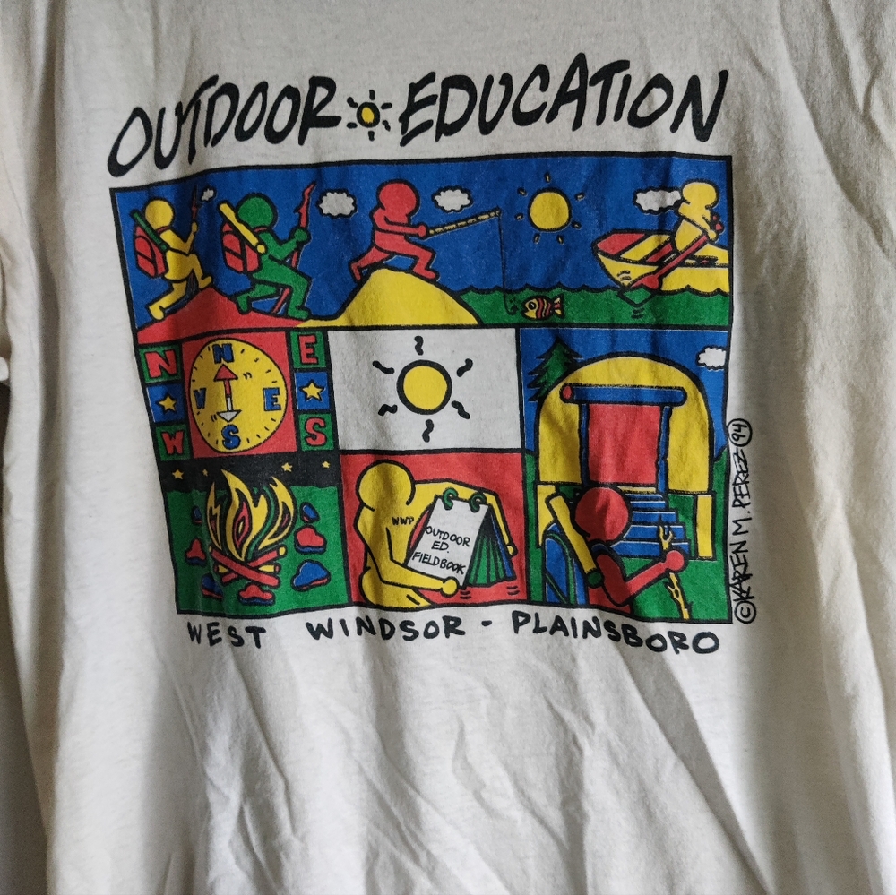 Karen M. Perez 1994 Vintage Outdoor Education Shirt - Picture 5 of 6